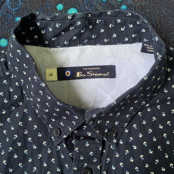 Ben Sherman Longsleeve button down shirt - Size L - Picture 3 of 5